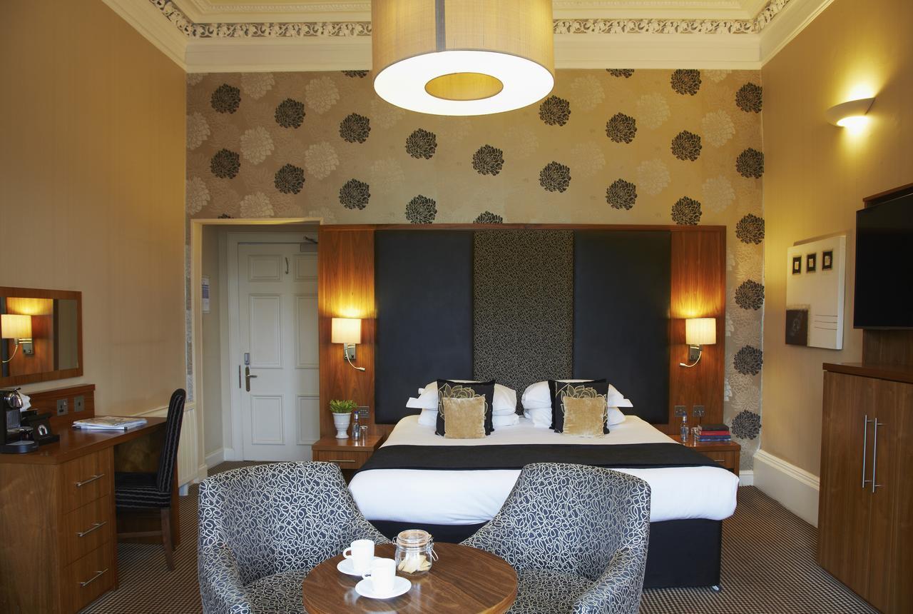 The Roseate Edinburgh - Small Luxury Hotels Of The World Exterior foto A bedroom at the hotel